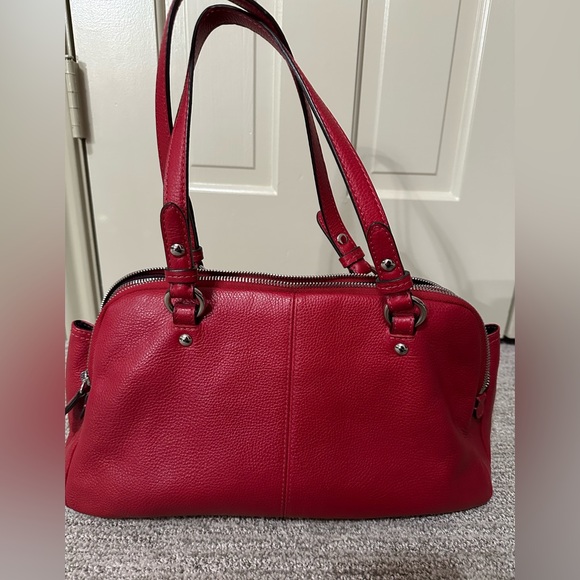 Coach Penelope turnkock satchel pebble leather shoulder bag - Picture 10 of 12